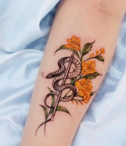 15 Freesia Flower Tattoo Designs That Make You Flip-In 2023