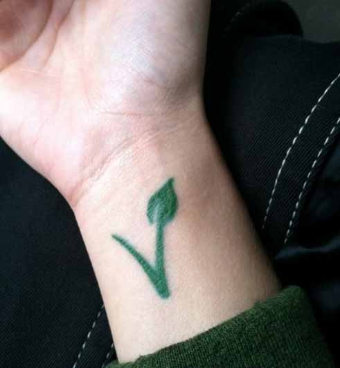 V Letter Tattoo Designs: 20 Trending Options In 2023