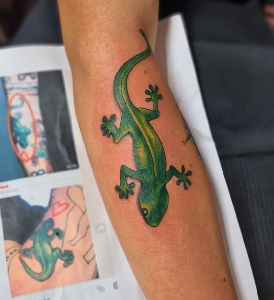 10 Rocking Gecko Tattoo Designs With Images | I Fashion Styles