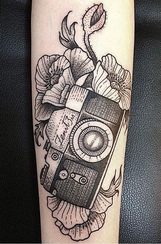 Top 10+ Camera Tattoo Designs And Pictures | I Fashion Styles