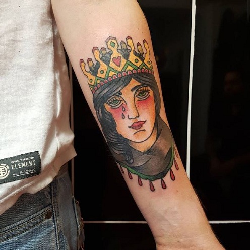 15+ Magnificent Queen Tattoo Designs and Ideas 2023