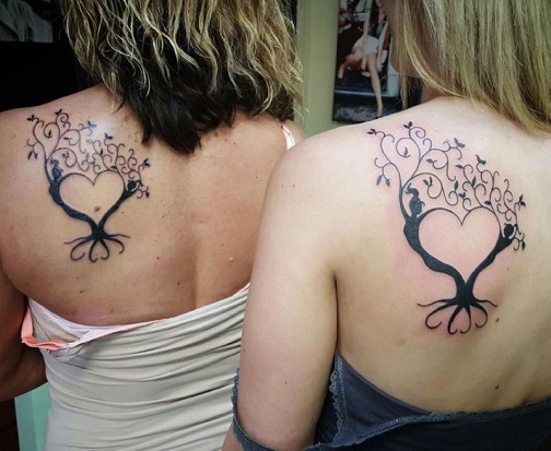 15 Heart Touching Mother Daughter Tattoos | I Fashion Styles