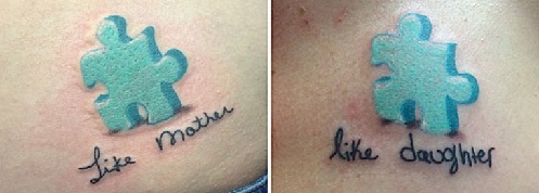 15 Heart Touching Mother Daughter Tattoos | I Fashion Styles