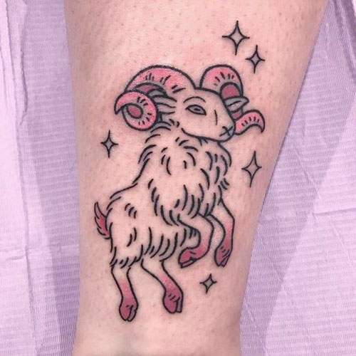 15 Best Aries Tattoo Designs For Guys and Girls
