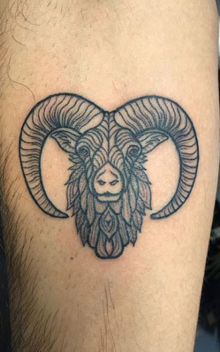 15 Best Aries Tattoo Designs For Guys and Girls