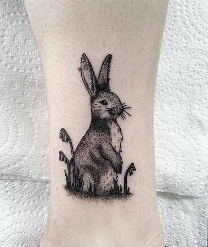 10 Beautiful Rabbit Tattoo Designs to Showcase Your Love