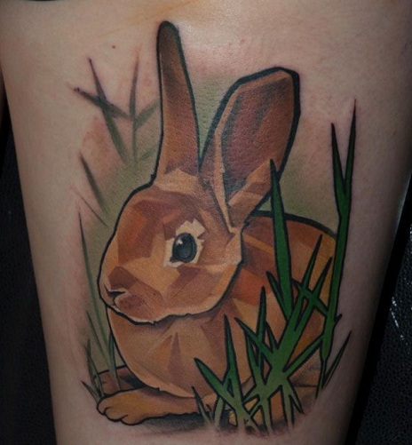 10 Beautiful Rabbit Tattoo Designs to Showcase Your Love