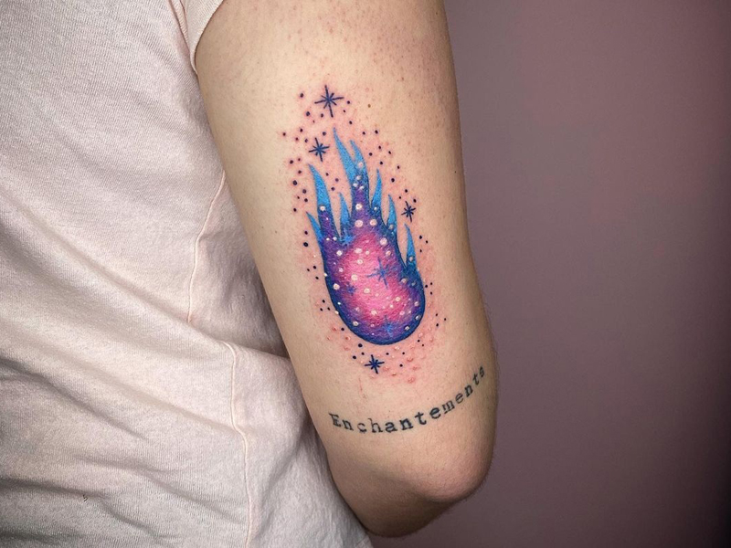 10+ Stylish and Creative Cosmic Tattoo Designs | I Fashion Styles