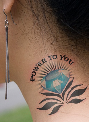 25 Brilliant Diamond Tattoo Designs for Men and Women