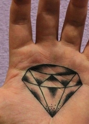 25 Brilliant Diamond Tattoo Designs for Men and Women