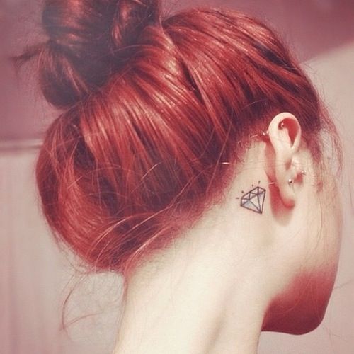 25 Brilliant Diamond Tattoo Designs for Men and Women