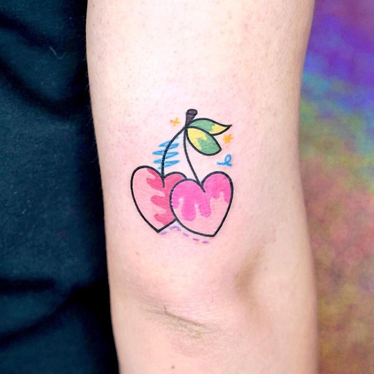 10+ Lovely Cherry Tattoo Designs for Girls | I Fashion Styles