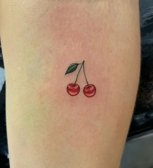 10+ Lovely Cherry Tattoo Designs for Girls | I Fashion Styles