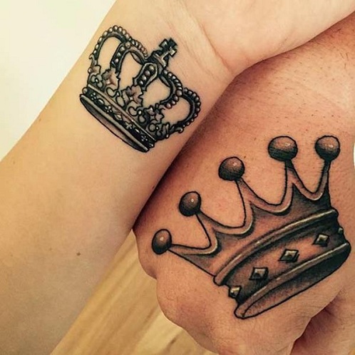 15+ Stylish King and Queen Tattoos For The Best Couples