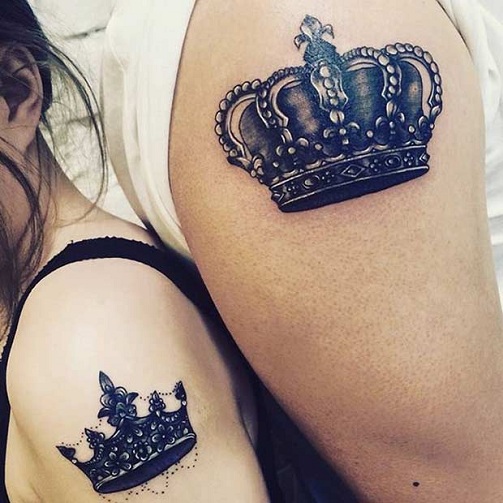 15+ Stylish King and Queen Tattoos For The Best Couples
