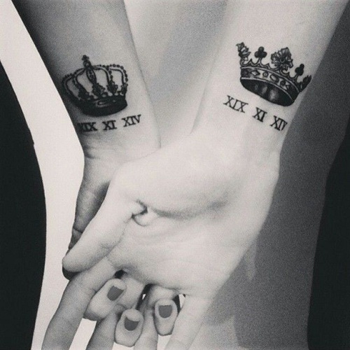15+ Stylish King and Queen Tattoos For The Best Couples