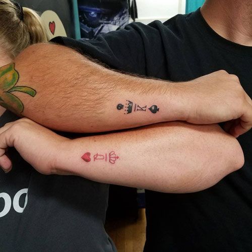15+ Stylish King and Queen Tattoos For The Best Couples