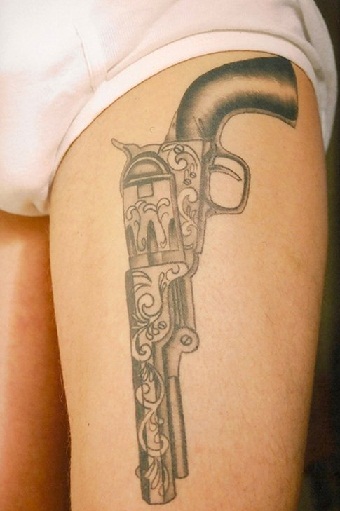 15+ Most Creative Gun Tattoo Designs With Pictures