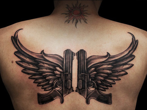15+ Most Creative Gun Tattoo Designs With Pictures