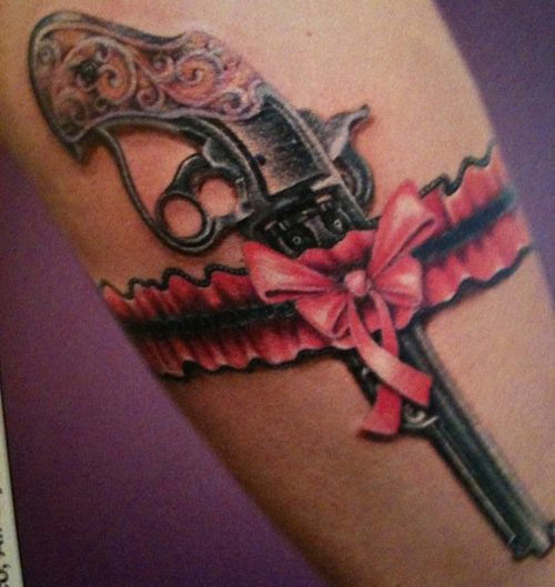 15+ Most Creative Gun Tattoo Designs With Pictures