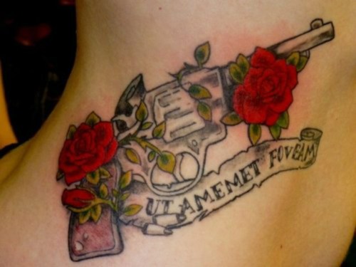 15+ Most Creative Gun Tattoo Designs With Pictures