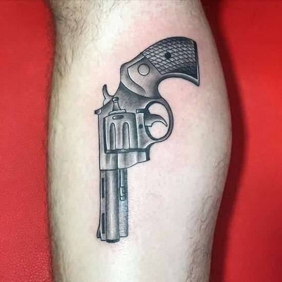 15+ Most Creative Gun Tattoo Designs With Pictures