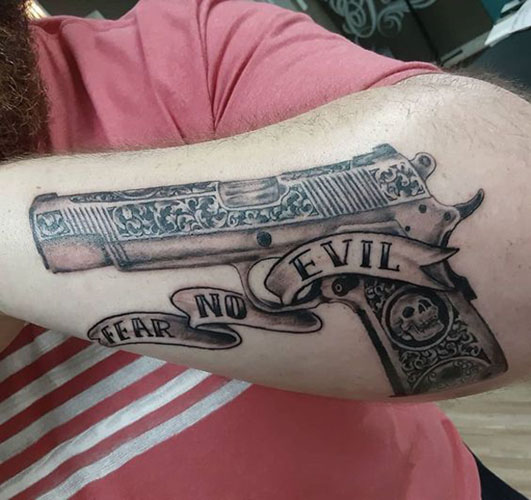 15+ Most Creative Gun Tattoo Designs With Pictures