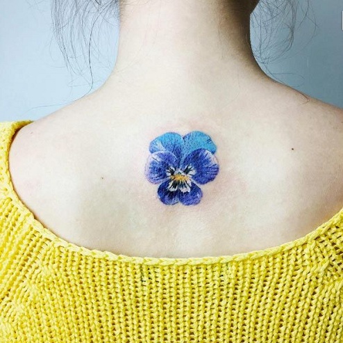 10 Ravishing Pansy Tattoo Designs With Images | I Fashion Styles