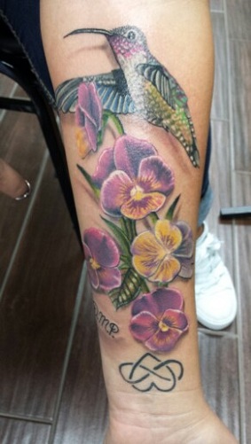 10 Ravishing Pansy Tattoo Designs With Images | I Fashion Styles