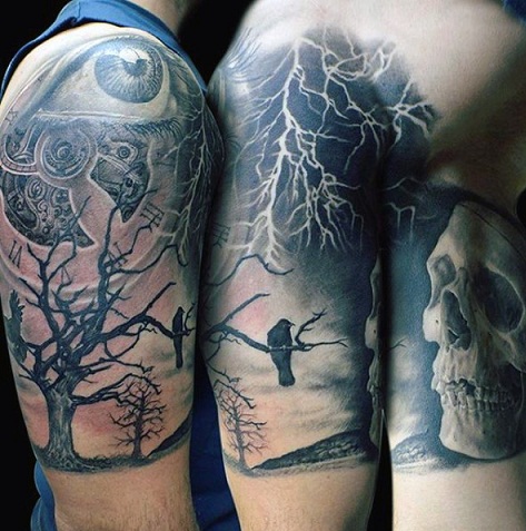 9 Best Lightning Tattoo Designs And Ideas | I Fashion Styles