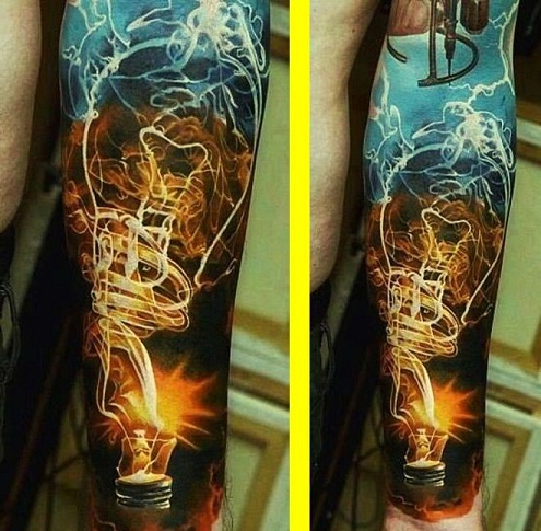 9 Best Lightning Tattoo Designs And Ideas | I Fashion Styles