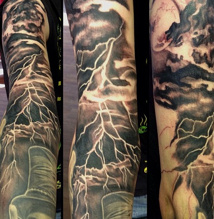 9 Best Lightning Tattoo Designs And Ideas | I Fashion Styles