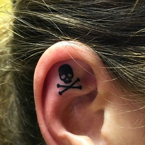 Top 15 Cute and Tiny Ear Tattoo Designs With Images