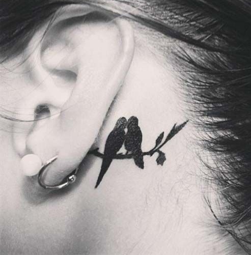 Top 15 Cute and Tiny Ear Tattoo Designs With Images