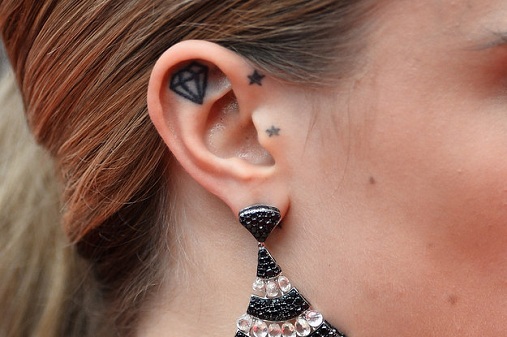 Top 15 Cute and Tiny Ear Tattoo Designs With Images