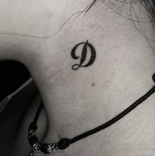20 Inspirational D Letter Tattoo Designs With Images 2022