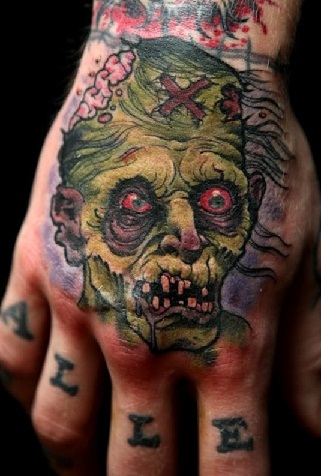9 Best Scare Zombie Tattoo Designs And Ideas