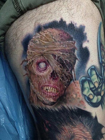9 Best Scare Zombie Tattoo Designs And Ideas