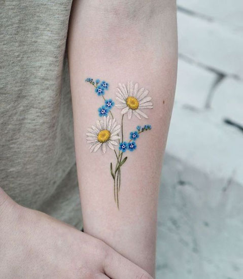 15+ Best Daisy Tattoo Designs With Meanings | I Fashion Styles