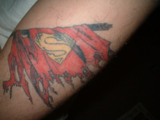 9 Superb Superman Tattoo Designs for True Fans