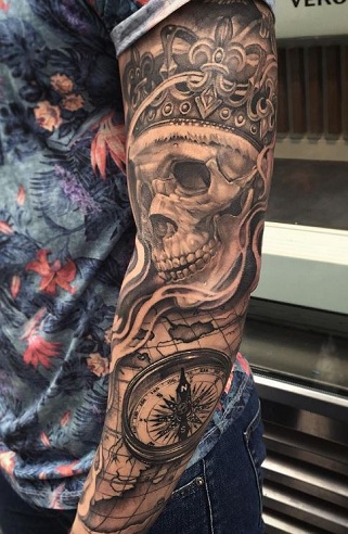 9 Eye-Catching Skeleton Tattoo Designs, Ideas And Meanings