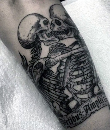 9 Eye-Catching Skeleton Tattoo Designs, Ideas And Meanings