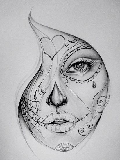 Top 9 Face Tattoo Designs And Images | I Fashion Styles
