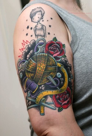 10+ Stylish and Cool Crochet Tattoo Designs with Images