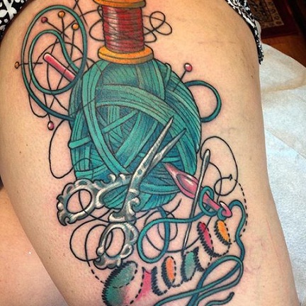 10+ Stylish and Cool Crochet Tattoo Designs with Images