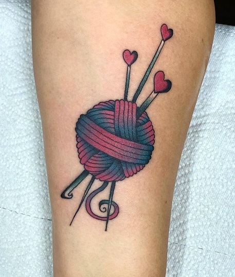 10+ Stylish and Cool Crochet Tattoo Designs with Images