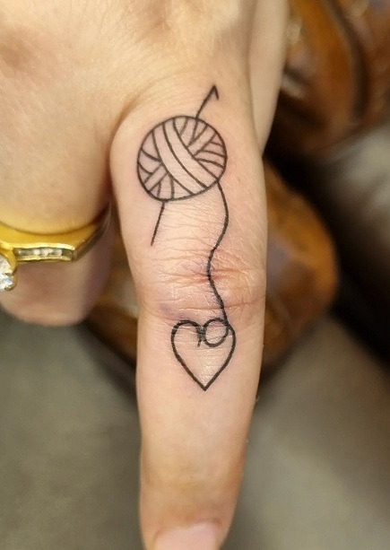 10+ Stylish and Cool Crochet Tattoo Designs with Images