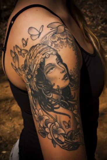 Top 10 Gypsy Tattoo Designs And Pictures | I Fashion Styles