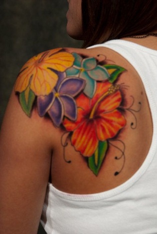 Top 9 Colourful Tribal Flower Tattoo Designs | I Fashion Styles