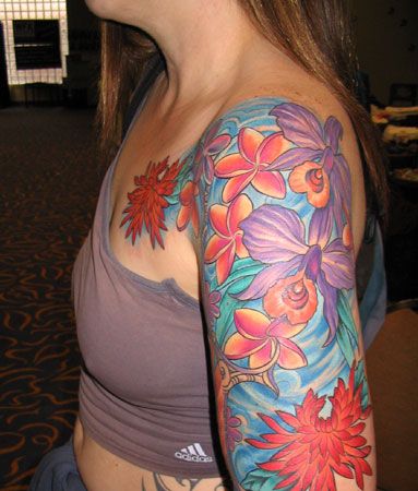 9 Beautiful Orchid Tattoo Designs and Ideas | I Fashion Styles